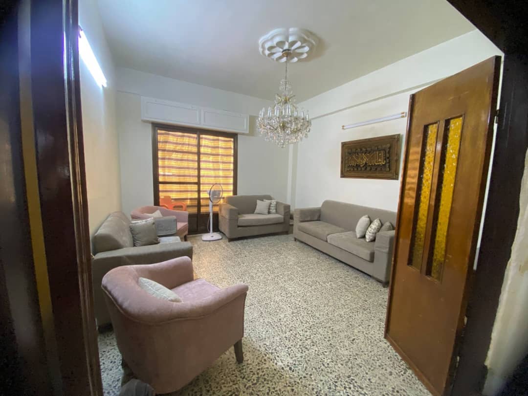 Living room in a local home